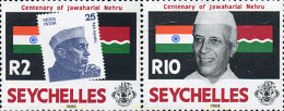 361441 MNH SEYCHELLES 1989 CENTENARIO DE JAWAHARTAL NERHU - Seychellen (...-1976)