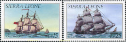 361929 MNH SIERRA LEONA 1985 BARCOS - Sierra Leone (...-1960)