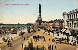 R127327 Central Promenade. Blackpool. 1931 - Wereld