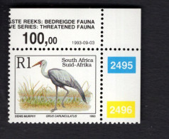 2034940247 1993 SCOTT 864  (XX)  POSTFRIS MINT NEVER HINGED - ENDANGERED FAUNA - GRLUS CARUNCULATUS - Nuovi