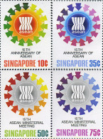 362406 MNH SINGAPUR 1982 CONFERENCIA ASEAM - Singapour (...-1959)