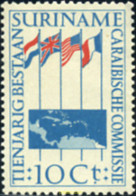 364824 MNH SURINAM 1956 10 ANIVERSARIO DE LA COMISION CARIBEÑA - Surinam ... - 1975