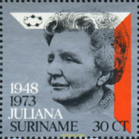 364848 MNH SURINAM 1973 REINA JULIANA - Surinam ... - 1975