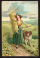 Cartolina Illustrata Il Ritorno Dai Campi - Viaggiata - 1900-1949