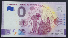 BILLETE 0 Euro Souvenir 0 € ESPAÑA: VEGN 2023-1 PEREGRINO CAMINO DE SANTIAGO - Sonstige & Ohne Zuordnung