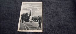 CARTOLINA MESSINA- STELE LITTORIA- PIAZZA CAIROLI- VIAGGIATA 1942 - Messina