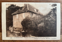 Baerenthal - Véranda De La Maison De Vacances "La Famille" - Prop. De Paroisse Teutsch - Strasbourg - Circulé 23/08/1926 - Other & Unclassified