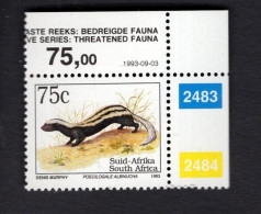 2034941936 1993 SCOTT 861  (XX)  POSTFRIS MINT NEVER HINGED - ENDANGERED FAUNA - POECILO-GALA ALBINUCHA - Unused Stamps