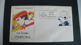 ESPAÑA 1984 - SPD - FDC - FIESTAS DE SAN FERMIN EN PAMPLONA - EDIFIL Nº 2746 - FDC