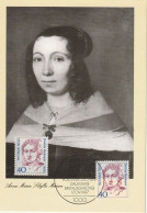 H 1223) BRD 1987 Mi# 1331 FDC MK: Maria Sybilla Merian, Malerin (Blumen, Insekten) - Lettres & Documents