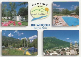 BRIANCON, CAMPING DES 5 VALLEES, MULTIVUE COULEUR REF 16527 - Briancon