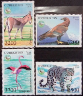 Uzbekistan 2019, Fauna - Animals, MNH Stamps Set - Uzbekistan