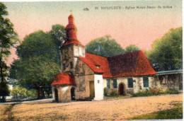 14 HONFLEUR - Eglise Notre-Dame De Grâce, CPA Colorisée - Cie Alsacienne Des Arts Photomécaniques - Honfleur