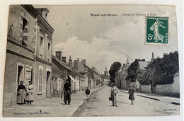 Bessé Sur Braye - Entrée En Ville Par La Gare - Sonstige & Ohne Zuordnung