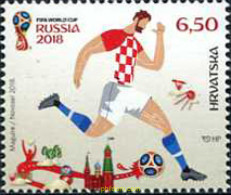 589001 MNH CROACIA 2018 COPA DEL MUNDO DE FUTBOL - RUSIA 2018 - Croatie