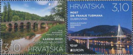 589008 MNH CROACIA 2018 EUROPA CEPT 2018 - PUENTES - Kroatien