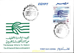 603744 MNH EGIPTO 1993 LOS EFECTOS DE LOS DESATRES NATURALES - Voorfilatelie