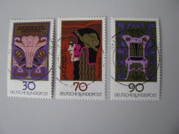 BRD  923 - 925  O  Blockeinzelmarken - Used Stamps