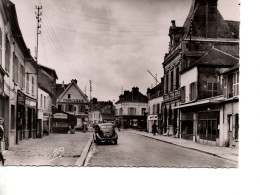 CPSM BONNIERES (Yvelines) Rue Georges Herrewyn - Bonnieres Sur Seine