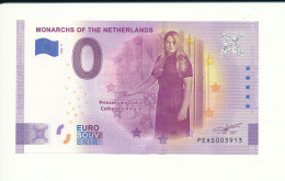 Billet Touristique 0 Euro - MONARCHS OF THE NETHERLANDS - PEAS - 2020-11 -  n° 3913 - Andere & Zonder Classificatie