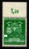 Deutsches Reich 769 PFI Postfrisch Vom Oberrand #GS084 - Altri & Non Classificati