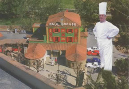 ELANCOURT, MAQUETTE DU RESTAURANT PAUL BOCUSE COULEUR REF 16533 - Hotels & Gaststätten