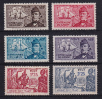 D 813 / COLONIE AEF / N° 66/71 NEUF*/** COTE 12€ - Unused Stamps