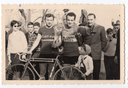 Snapshot Superbe Velo Course Cyclisme Coureur 1961 à Situer Identifier - Ciclismo