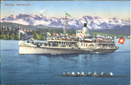 10562861 Zuerichsee Zuerichsee Dampfer Rapperswil X 1928 Zuerich - Andere & Zonder Classificatie