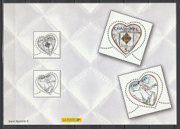 Emission Programme 1er Semestre 2004 Saint Valentin Chanel - Documents Of Postal Services