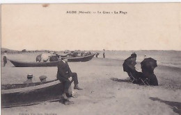 AGDE                       Le Grau.   La Plage.    Les Barques - Agde