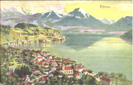 10562833 Vitznau Vitznau KuenstlerR. Carl Vierwaldstaettersee Ungelaufen Ca. 191 - Andere & Zonder Classificatie