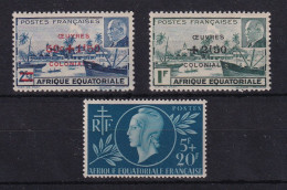 D 813 / COLONIE AEF / N° 195/197 NEUF** COTE 6€ - Unused Stamps