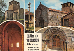 07-VEYRINES-L EGLISE-N°382-D/0013 - Other & Unclassified