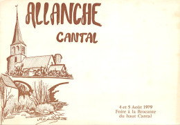 15-ALLANCHE-FOIRE A LA BROCANTE-N°384-A/0271 - Allanche