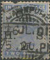 661764 USED INDIA INGLESA 1883 SELLOS DE SERVICIO. ON H.M.S. SELLOS DEL 1882-92 SOBRECARGADOS - ...-1852 Prephilately