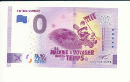 Billet Touristique 0 Euro - FUTUROSCOPE- UECP - 2022-6 - N° 13573 - Altri & Non Classificati