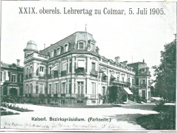 68 - Colmar - XXIX Oberels. Lehrertag Zu Colmar. -5 Juillet 1905 - Colmar