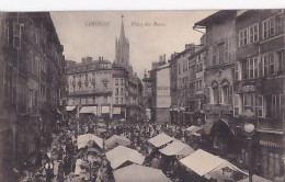 LIMOGES                  Place Des Bancs.  Le Marché - Limoges