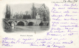 CPA L'Isle Adam-Pont De Parmain-Timbre       L2934 - L'Isle Adam