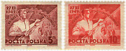 693838 MNH POLONIA 1949 CONGRESO DE LA UNIDAD DEL MOVIMIENTO POPULAR - Nuevos