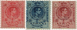 697540 HINGED ESPAÑA 1909 ALFONSO XIII - ...-1850 Prefilatelia