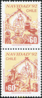 698003 MNH CHILE 1992 NAVIDAD - Chile