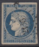 Cérès N° 4 Oblitéré    - Cote : 65 € ( 1 Petit Clair ) - 1849-1850 Ceres