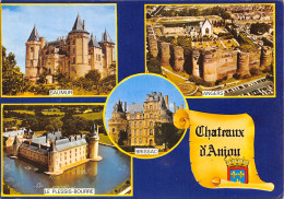 49-PANORAMA DES CHATEAUX D ANJOU-N°390-C/0295 - Other & Unclassified