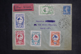 FRANCE  - Enveloppe Du Meeting Aérien De Amiens En 1923 Avec Vignettes Pour Paris Par Avion - L 152532 - 1927-1959 Covers & Documents