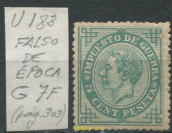 699511 HINGED ESPAÑA 1876 ALFONSO XII - ...-1850 Prefilatelia