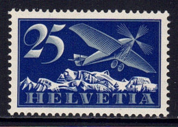 Suisse // Schweiz // Switzerland //  Poste Aérienne   // 1933-1937 //  Avion No. 5z (grillé) Timbre Neuf** MNH - Nuovi