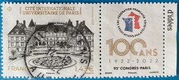 France 2022 : 95e Congrès De La Fédération Française Des Associations Philatéliques à Paris N° 5582 Oblitéré - Used Stamps