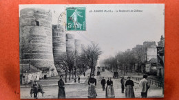 CPA (49)  Angers. Le Boulevard Du Château. (8A.634) - Angers